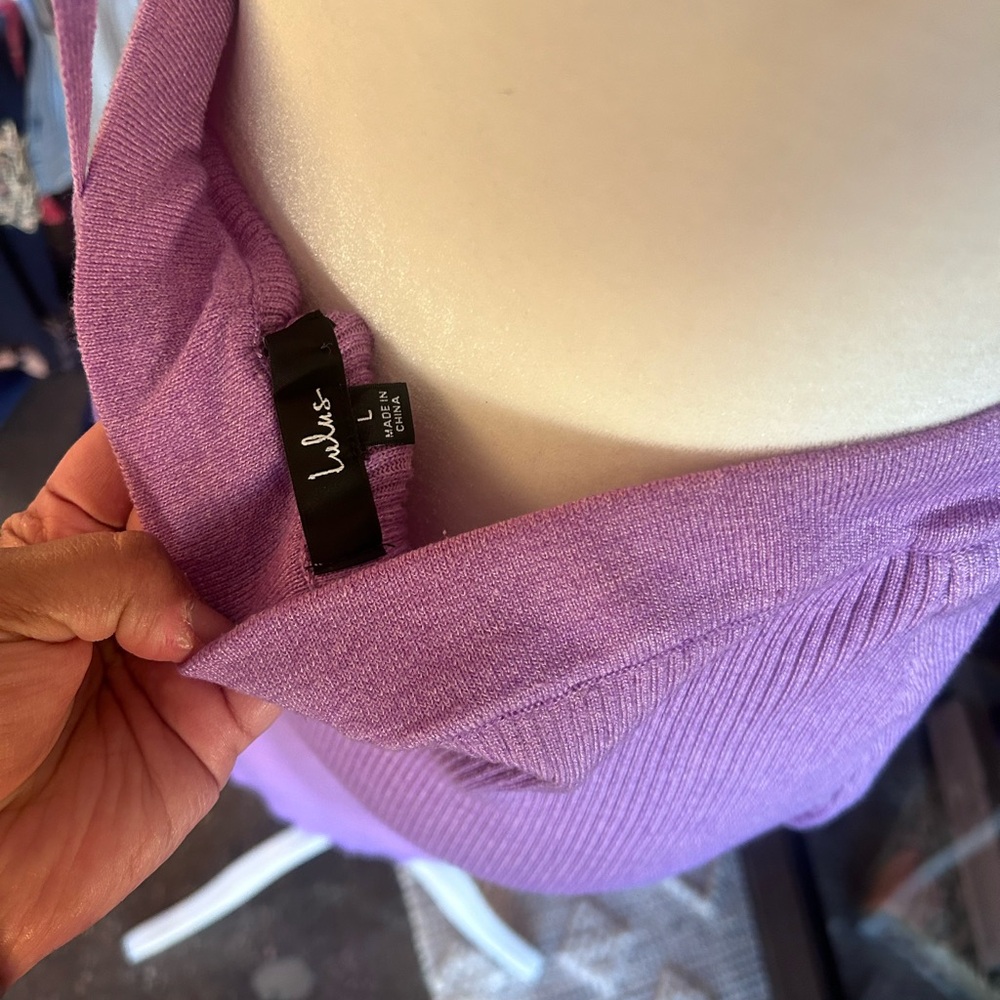 Lulus Lavendar 2 piece set - Picture 7 of 7